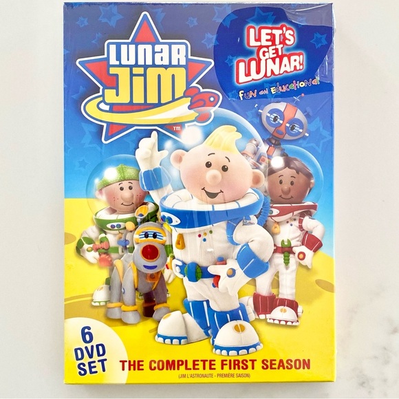 6 DVD Set - Lunar Jim- The Complete First Season - Picture 1 of 2